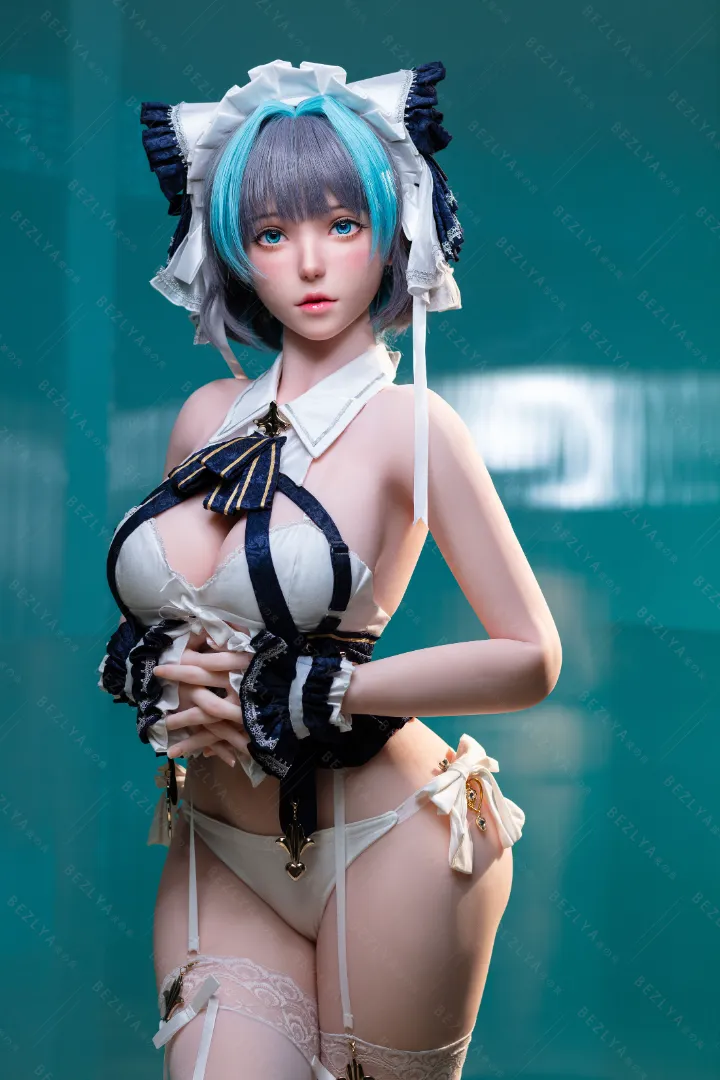 155cm (5ft1) G-Cup Poupée sexuelle hybride ziluolan, ROS Tête